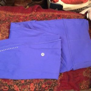 Lululemon Fast & Free 7/8 Tight II Sz 12